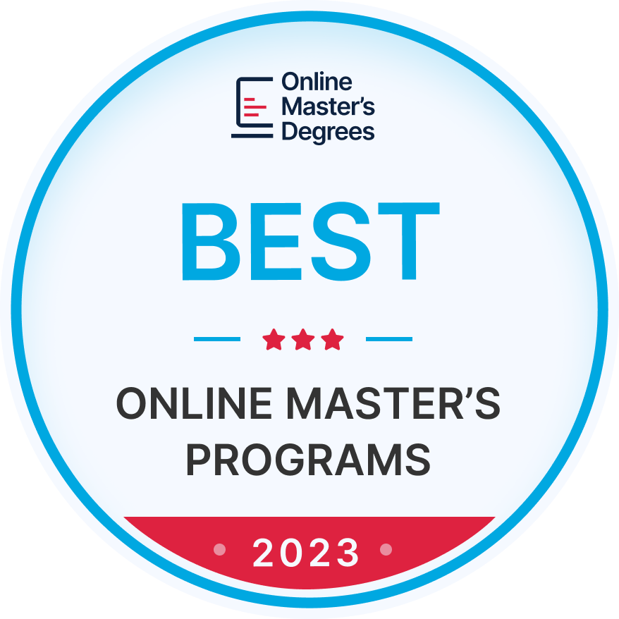 Best Online Master's Programs 2023 Badge